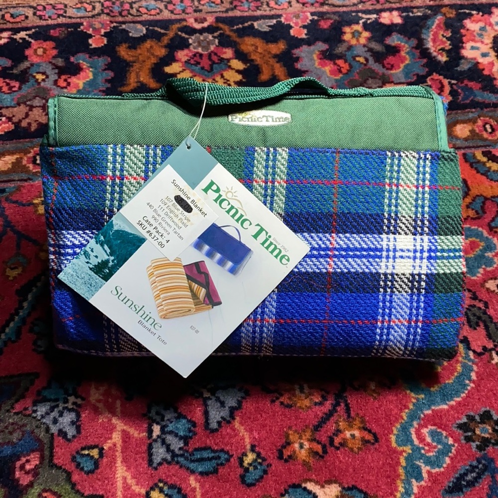 Picnic Time Blanket Tote NWT